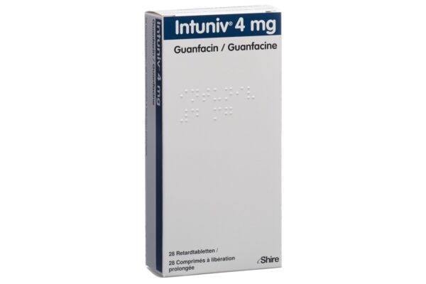Intuniv cpr ret 4 mg 28 pce