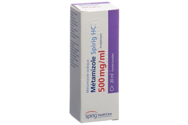 Métamizole Spirig HC gouttes 500 mg/ml fl 20 ml