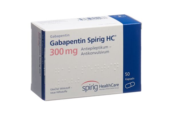 Gabapentine Spirig HC caps 300 mg 50 pce