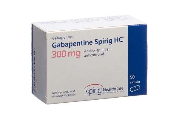 Gabapentin Spirig HC Kaps 300 mg 50 Stk