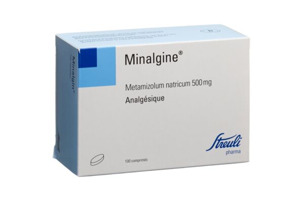 Minalgine cpr 500 mg ovale 100 pce