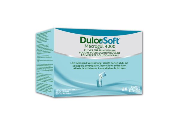 DulcoSoft pdr pour solution buvable 20 sach 10 g