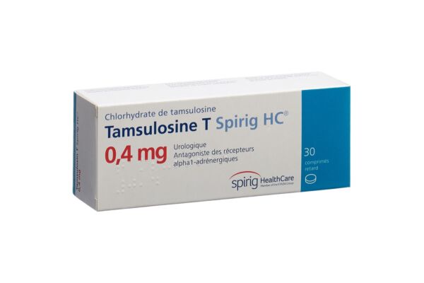 Tamsulosin T Spirig HC Ret Tabl 0.4 mg 30 Stk