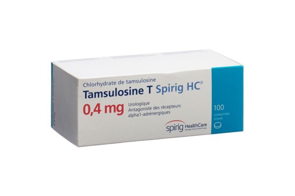 Tamsulosine T Spirig HC cpr ret 0.4 mg 100 pce