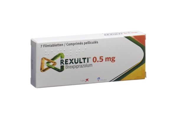 Rexulti cpr pell 0.5 mg 7 pce