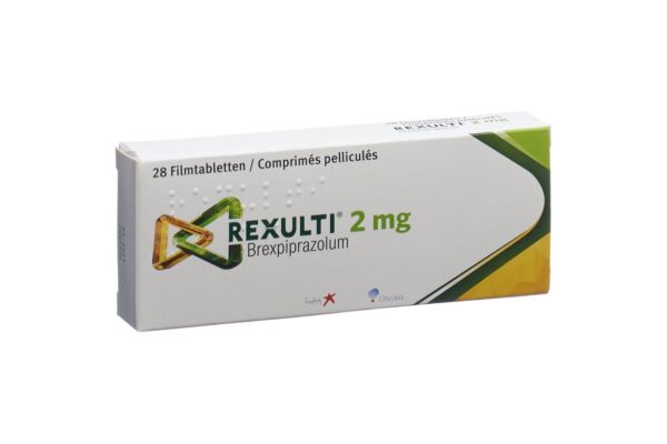 Rexulti Filmtabl 2 mg 28 Stk