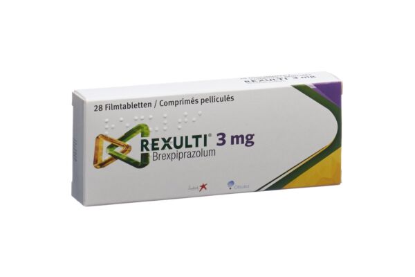 Rexulti cpr pell 3 mg 28 pce