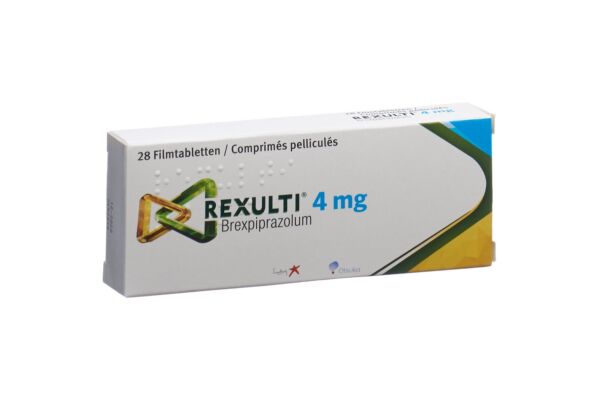 Rexulti cpr pell 4 mg 28 pce