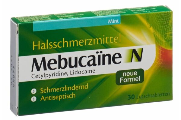 Mebucaïne N cpr sucer nouvelle formule 30 pce