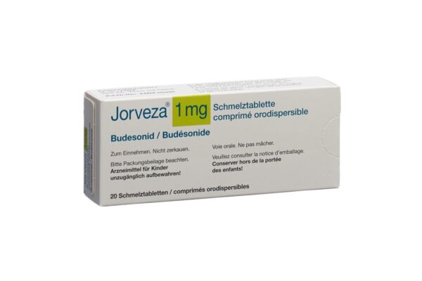 Jorveza Schmelztabl 1 mg 20 Stk