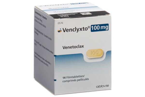 Venclyxto cpr pell 100 mg 14 pce
