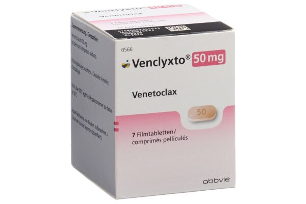 Venclyxto Filmtabl 50 mg 7 Stk