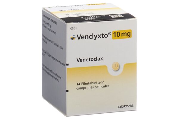Venclyxto cpr pell 10 mg 14 pce