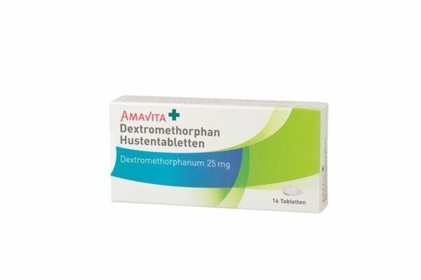 AMAVITA Dextrométhorphane comprimés contre la toux 16 pce