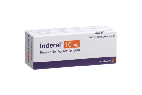 Inderal cpr pell 10 mg 50 pce