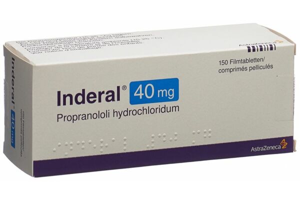 Inderal cpr pell 40 mg 150 pce
