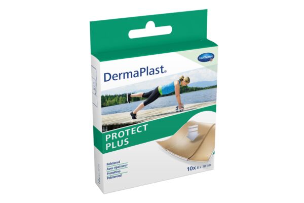 Dermaplast ProtectPlus 8cmx10cm 10 pce