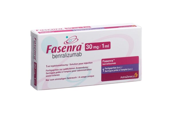 Fasenra Inj Lös 30 mg Fertspr 1 ml