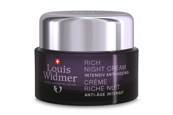 Louis Widmer rich night cream parfumée 50 ml