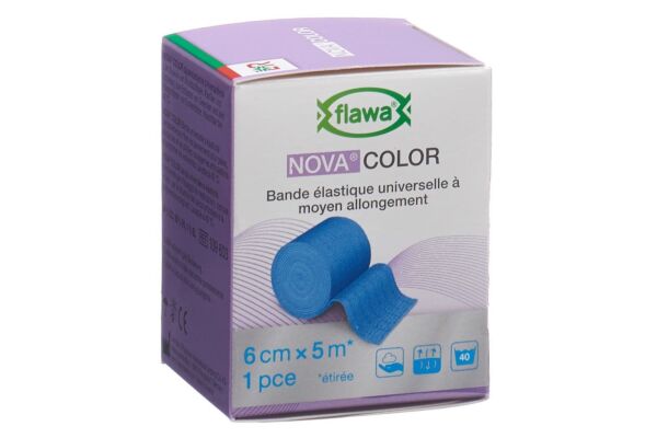 Flawa Nova Color bande idéale 6cmx5m bleue
