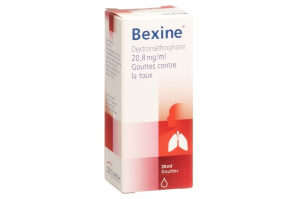 Bexine gouttes 20.8 mg/ml fl 20 ml