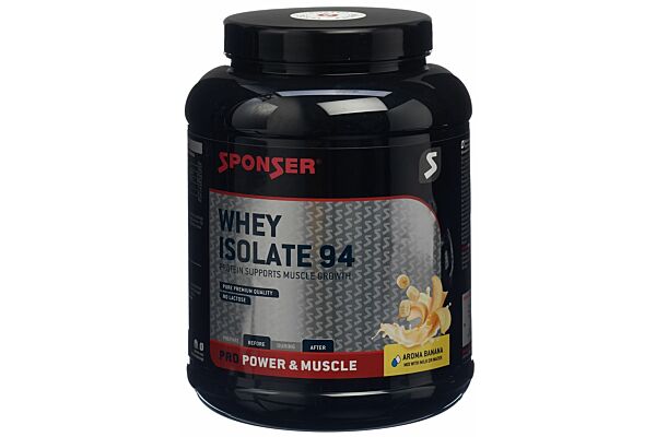 Sponser Whey Isolate 94 Banana bte 850 g