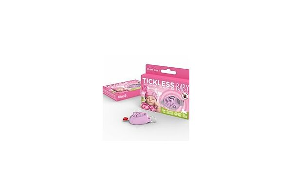 Tickless Baby Protection tiques rose