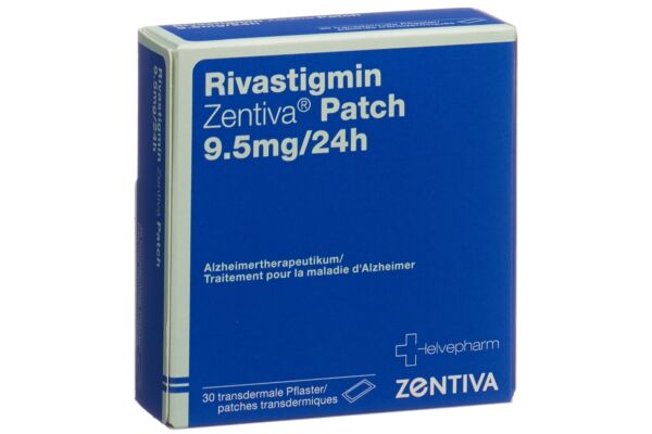 Rivastigmin Zentiva Patch 9.5 mg/24h 30 Stk