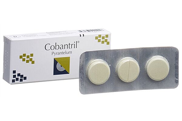 Cobantril cpr croquer 250 mg 3 pce