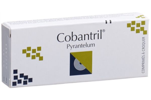 Cobantril cpr croquer 250 mg 3 pce