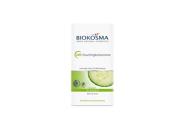 BIOKOSMA BASIC Visage Crème hydratante 24h 30 ml