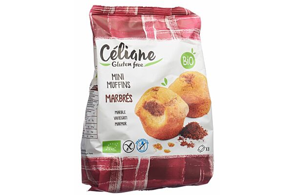 Céliane mini-muffins marbrés sans gluten bio 200 g