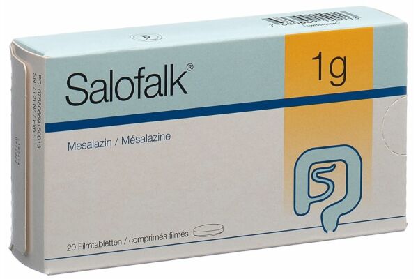 Salofalk Filmtabl 1 g 20 Stk