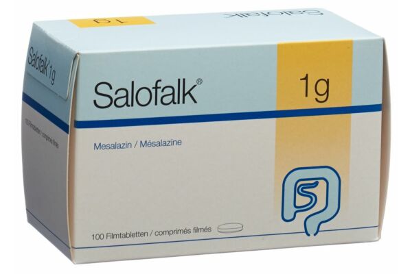 Salofalk cpr pell 1 g 100 pce