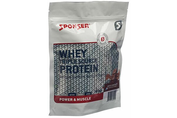 Sponser Whey Triple Source Protein Chocolate sach 500 g