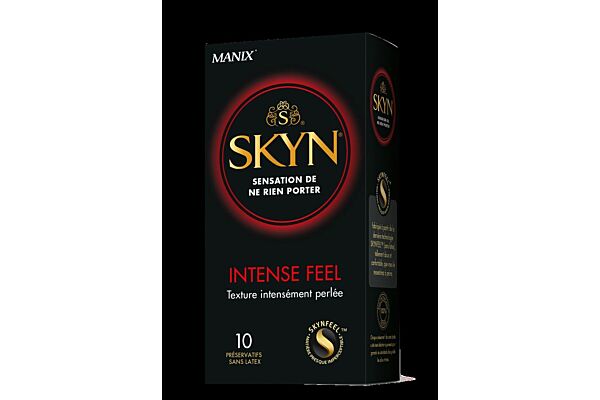 Manix Skyn Intense Feel préservatifs 10 pce