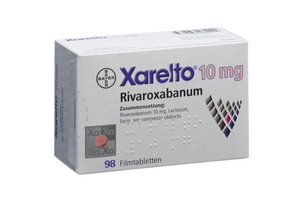 Xarelto Filmtabl 10 mg 98 Stk