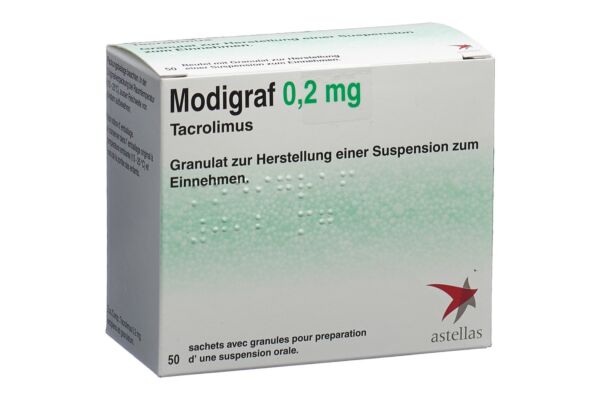 Modigraf gran 0.2 mg sach 50 pce