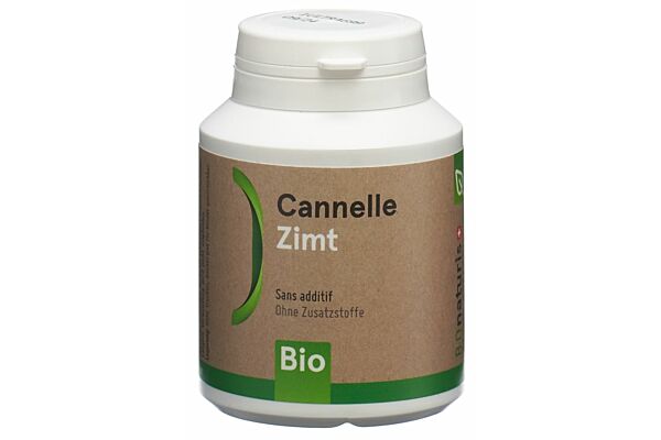 BIOnaturis cannelle écorce caps 250 mg bio 180 pce