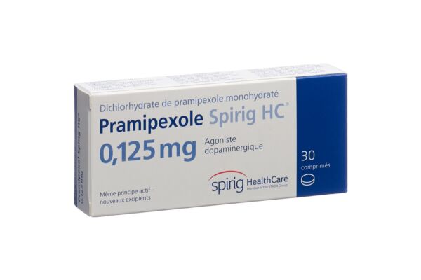 Pramipexol Spirig HC Tabl 0.125 mg 30 Stk