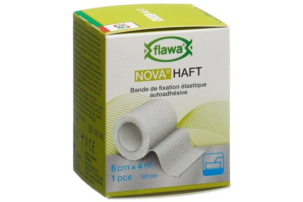 Flawa Nova Haft bande de gaze cohésive 6cmx4m