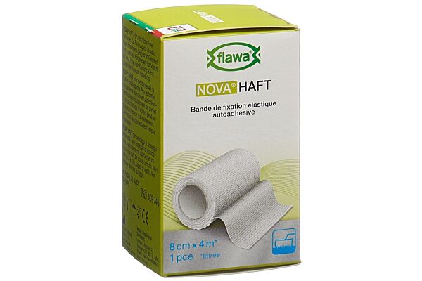 Flawa Nova Haft bande de gaze cohésive 8cmx4m