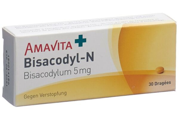 AMAVITA Bisacodyl-N Drag 5 mg 30 Stk