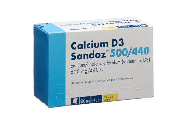 Calcium D3 Sandoz pdr 500/440 sach 30 pce
