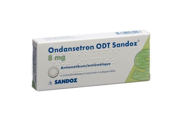 Ondansétron ODT Sandoz cpr orodisp 8 mg 6 pce