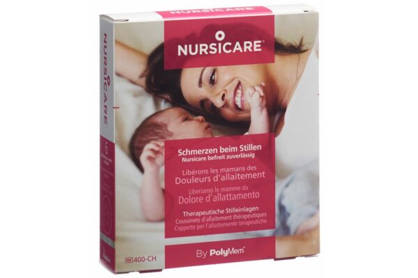 PolyMem NursiCare pad pour soin de plaie allaitement Ø63mm 6 pce