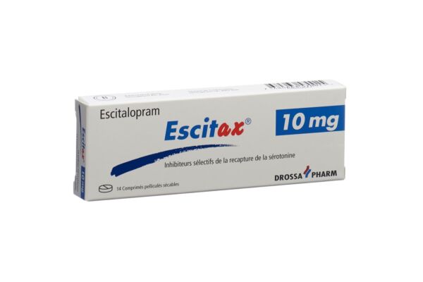 Escitax Filmtabl 10 mg 14 Stk