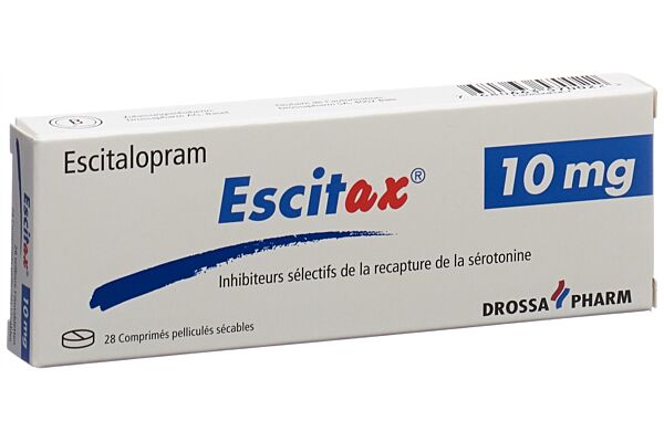 Escitax Filmtabl 10 mg 28 Stk