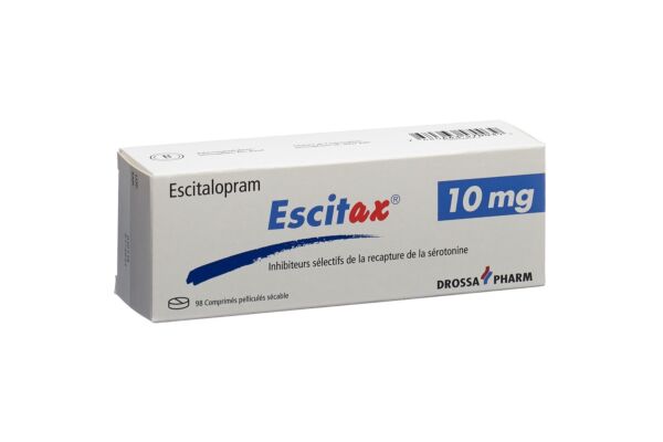 Escitax cpr pell 10 mg 98 pce