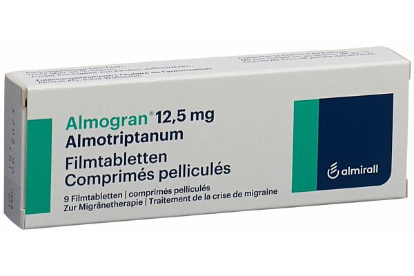 Almogran Filmtabl 12.5 mg 9 Stk